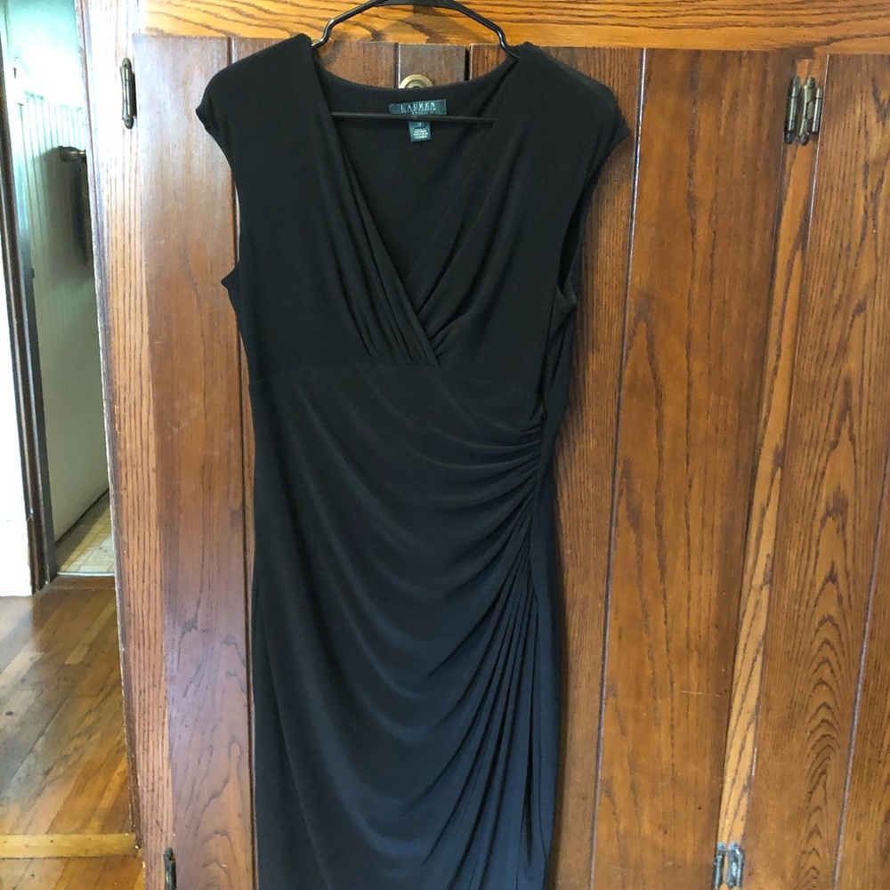 Black cocktail dress